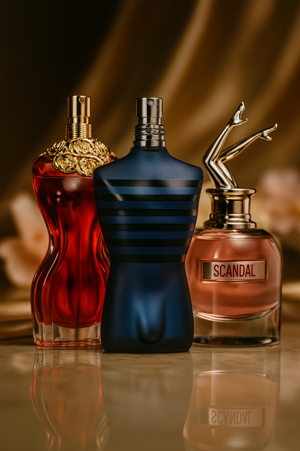 SADA 3 PARFÉMŮ LA BELLE, ULTRA MALE, GAULTIER SCANDAL 100ML