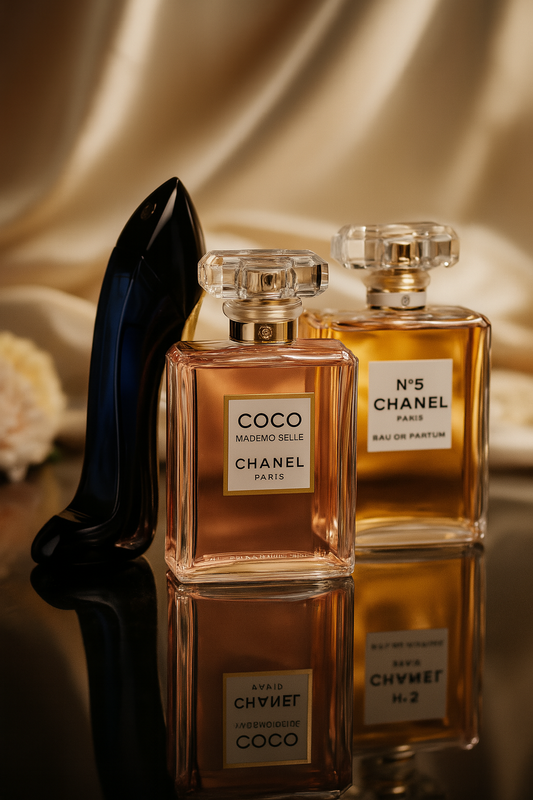 SADA 3 PARFÉMŮ GOOD GIRL, COCO MADEMOISELLE, CHANEL Nº5 100ML