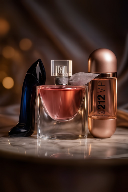 SADA 3 PARFÉMŮ GOOD GIRL, LANCOME LA VIE EST BELLE, 212 VIP ROSÉ 100ML